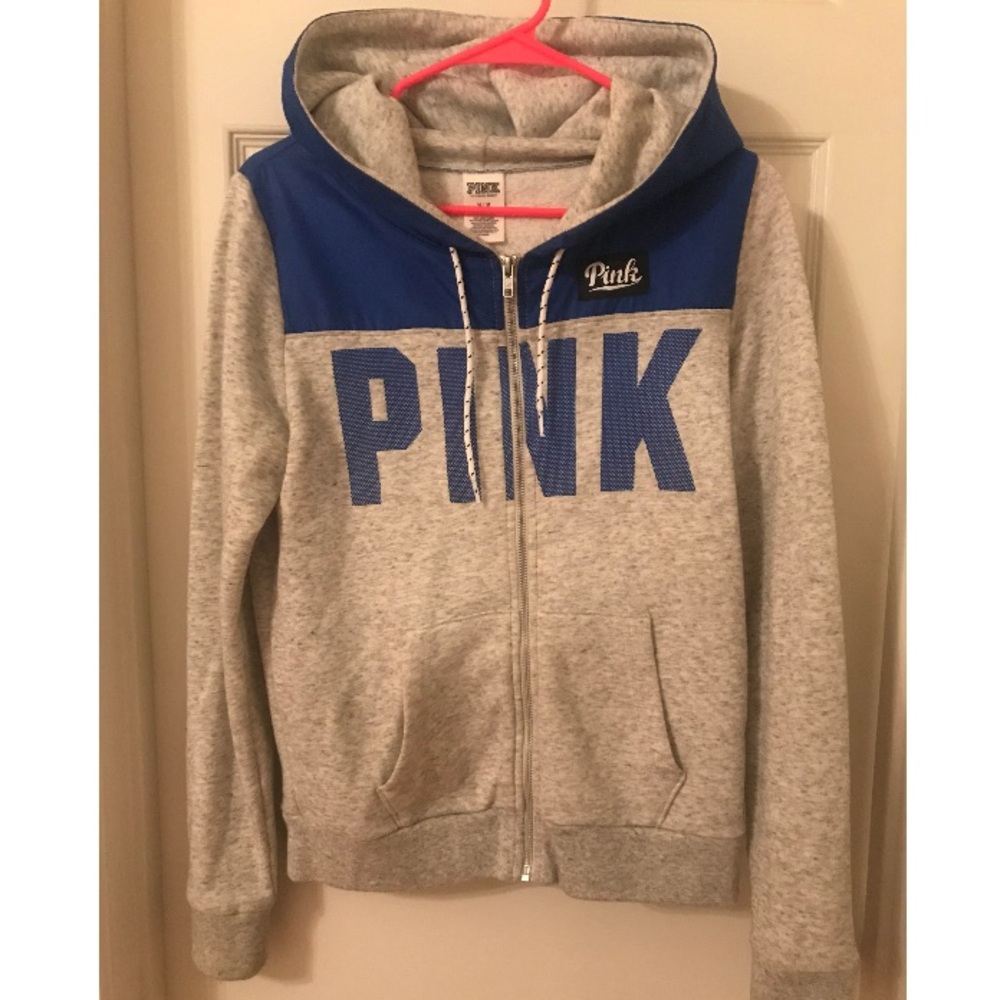 PINK zip up hoodie